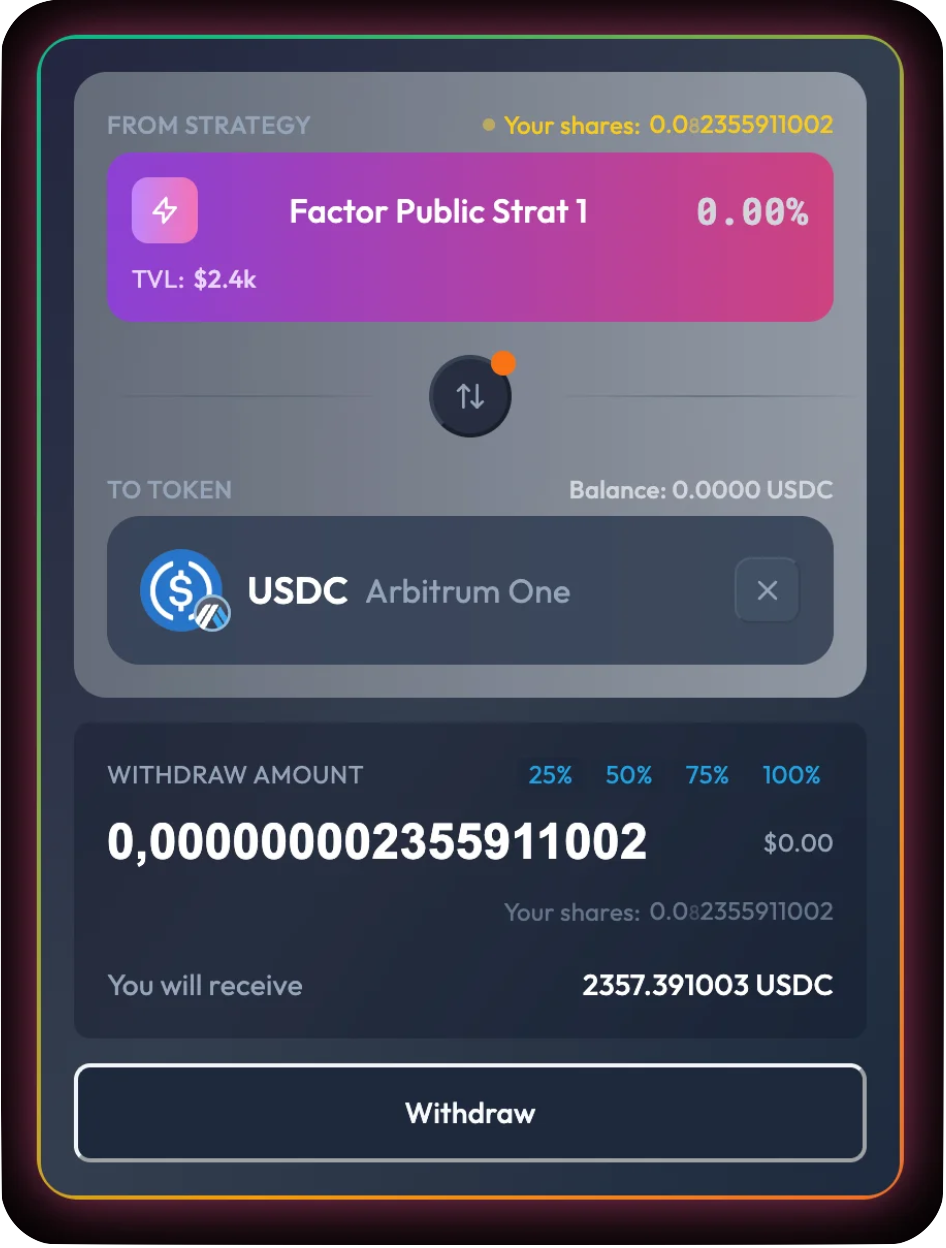 Withdraw