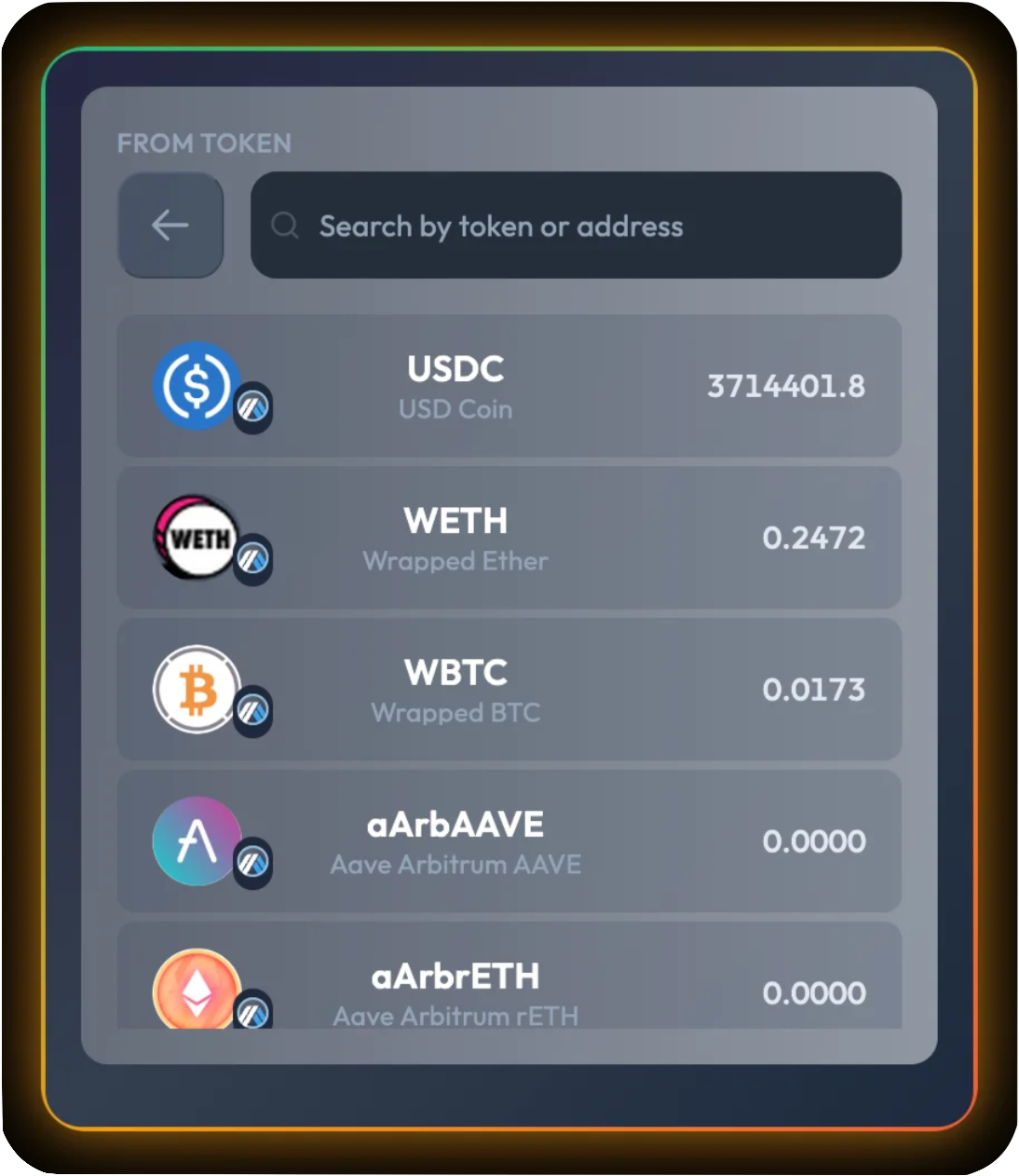 Token Selection